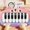 pink, variant on Msgweeeg Building Toys for Kids Ages 4-8 Gifts for 8 Year Old Girl Children's Pocket Piano Multi Functional Electronic Piano Baby Musical Instrument Toy Can Play Puzzle Enlightenment