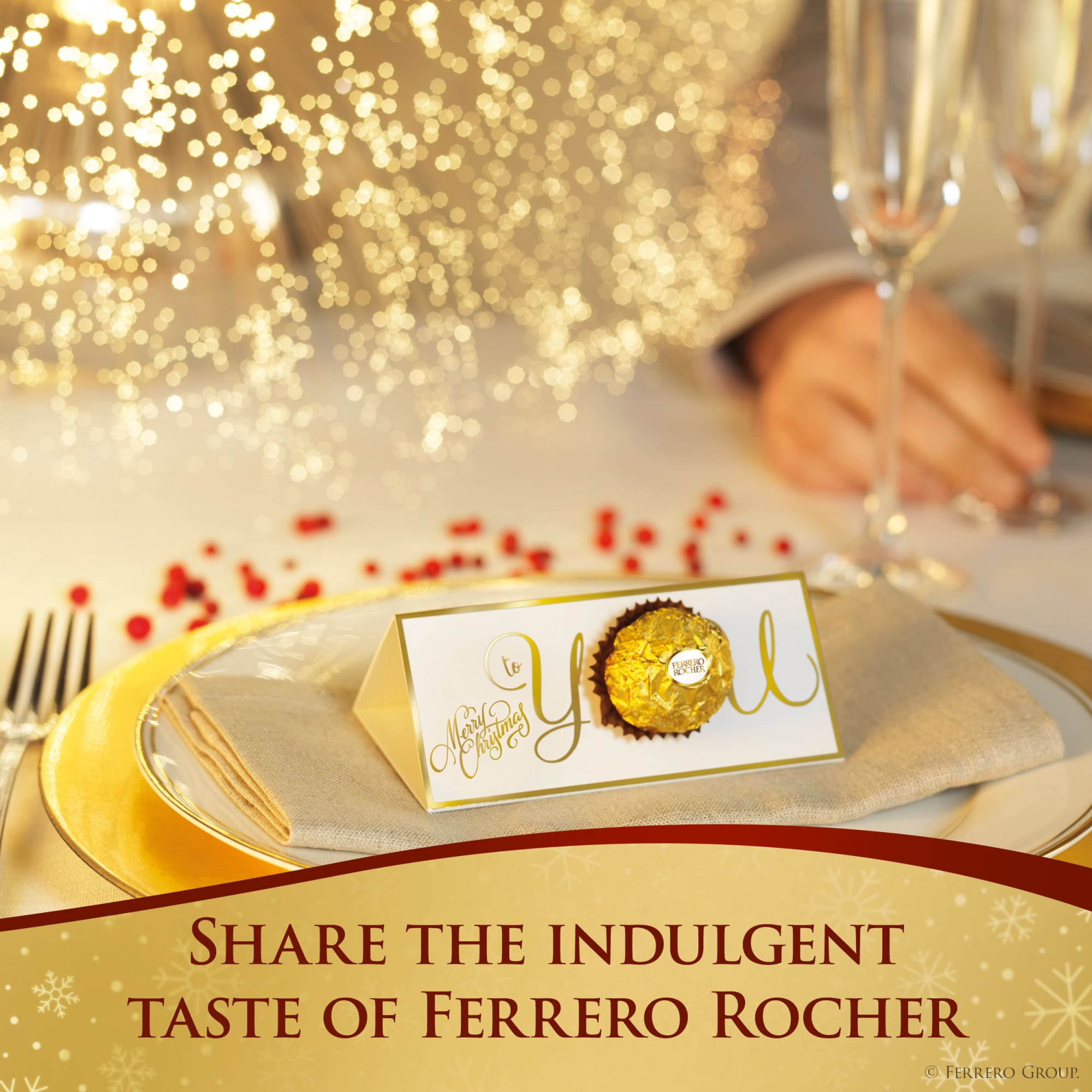(2 pack) Ferrero Rocher, Fine Hazelnut Chocolates, Individually Wrapped, 12-Count Holiday Chocolate Gift Box, 5.3 oz