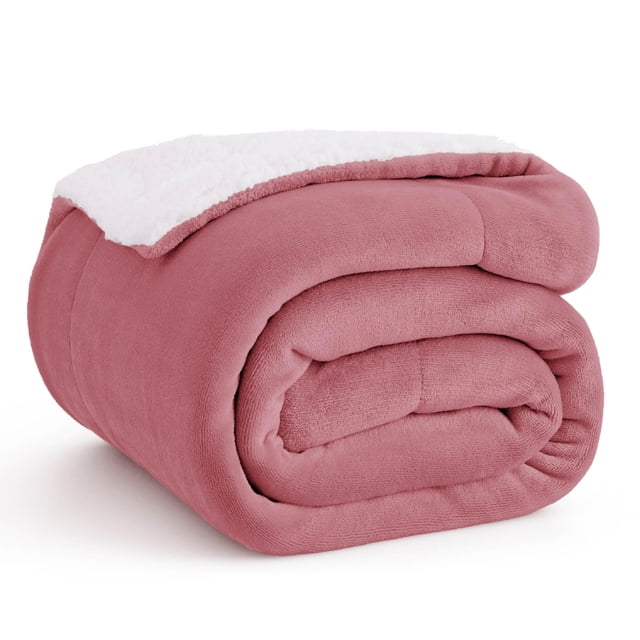 Manta Bedsure GentleSoft de forro polar sherpa, 130 x 150 cm