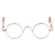 thumbnail image 2 of Gafas de moda con montura redonda estilo hippie para muñecas articuladas BJD DOA 1/3, 2 of 9