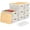 Cream White, variant on XIMEI 8-Pack Plastic Storage Bins with Bamboo Lids, Stackable Decorative Small Basket Containers for Shelves/Office/Classroom/Desktop/Closet, Cream White
