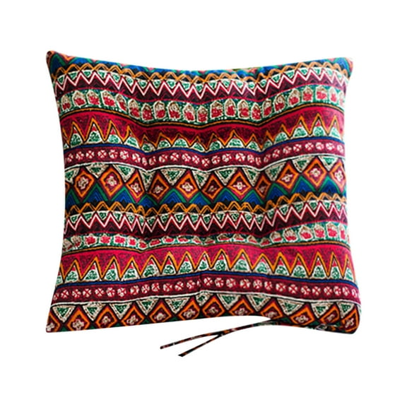 Btomtd Outdoor Garden Patio Seat Cushion for Home Kitchen Office Sofa Chair Use Soft Comfort Pad Square Chair Cushion - 17.71x17.71 inch, E