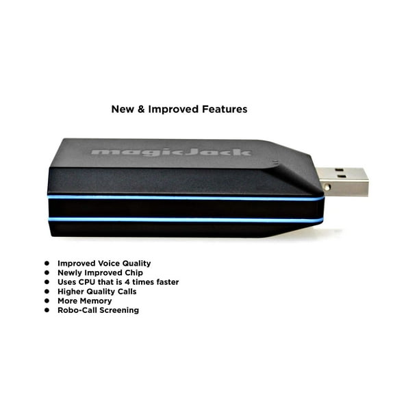 Usb Stick Magic Jack Home Phone Adapter MagicJack, New 2023 VOIP