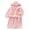 Pink, variant on Toddler Bath Robe Unisex Baby Hooded Bathrobe Kids Flannel Pajamas Dressing Gown for Boys Girls Pink Size,7-9 Years