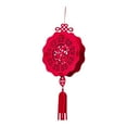 thumbnail image 3 of Linterna de Año Nuevo, suministros de fiesta DIY, decoración del hogar de , linterna china roja Estilo B Macarena Linterna china de fieltro, 3 of 8