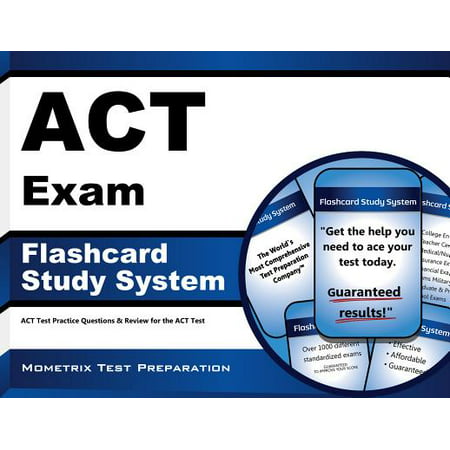 ACT Exam Flashcard Study System : ACT Test Practice Questions and Review for the ACT (Best Way To Study For Act Test)