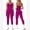 Berry, variant on IDOPIP Workout Sets for Women Seamless Scunch Butt Lifting Impact Leggings Longline Strappy Halter Sports Bra Top 2 Piece Gym Active Outfits