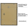 thumbnail image 7 of Americanflat 13x17 Picture Frame with Polished Plexiglass Streamline Collection Thin Border Wall - Black, 7 of 7