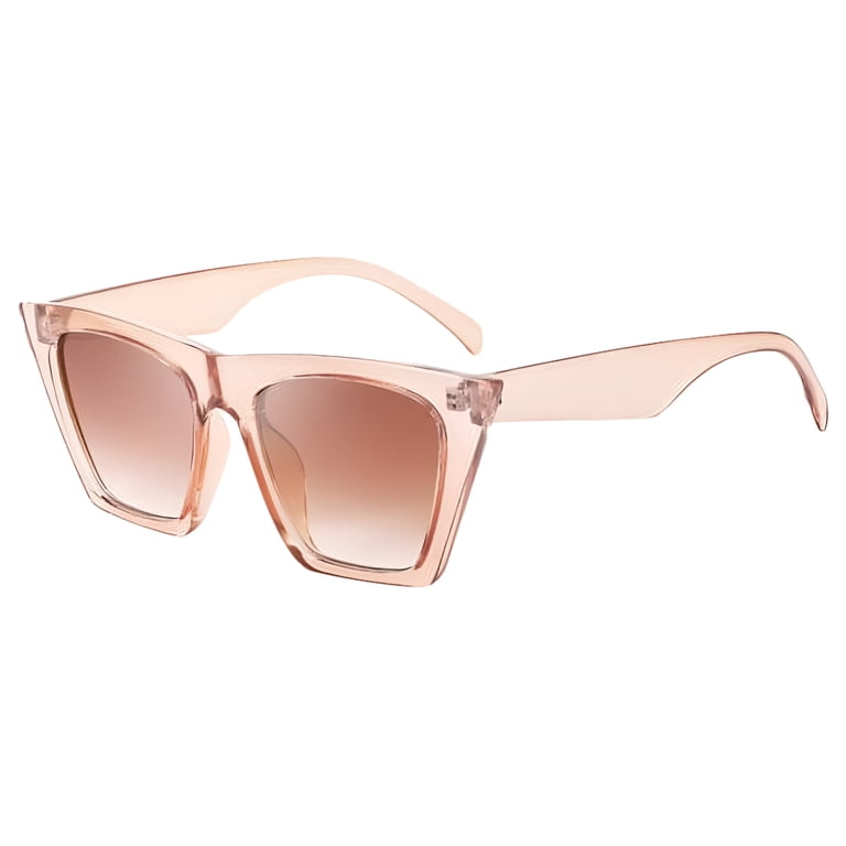 FEISEDY Vintage Square Cat Eye Sunglasses Women Trendy  display picture 1