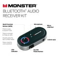 Monster New 7 Piece Bluetooth Auxiliary Audio Receiver Kit with Voice