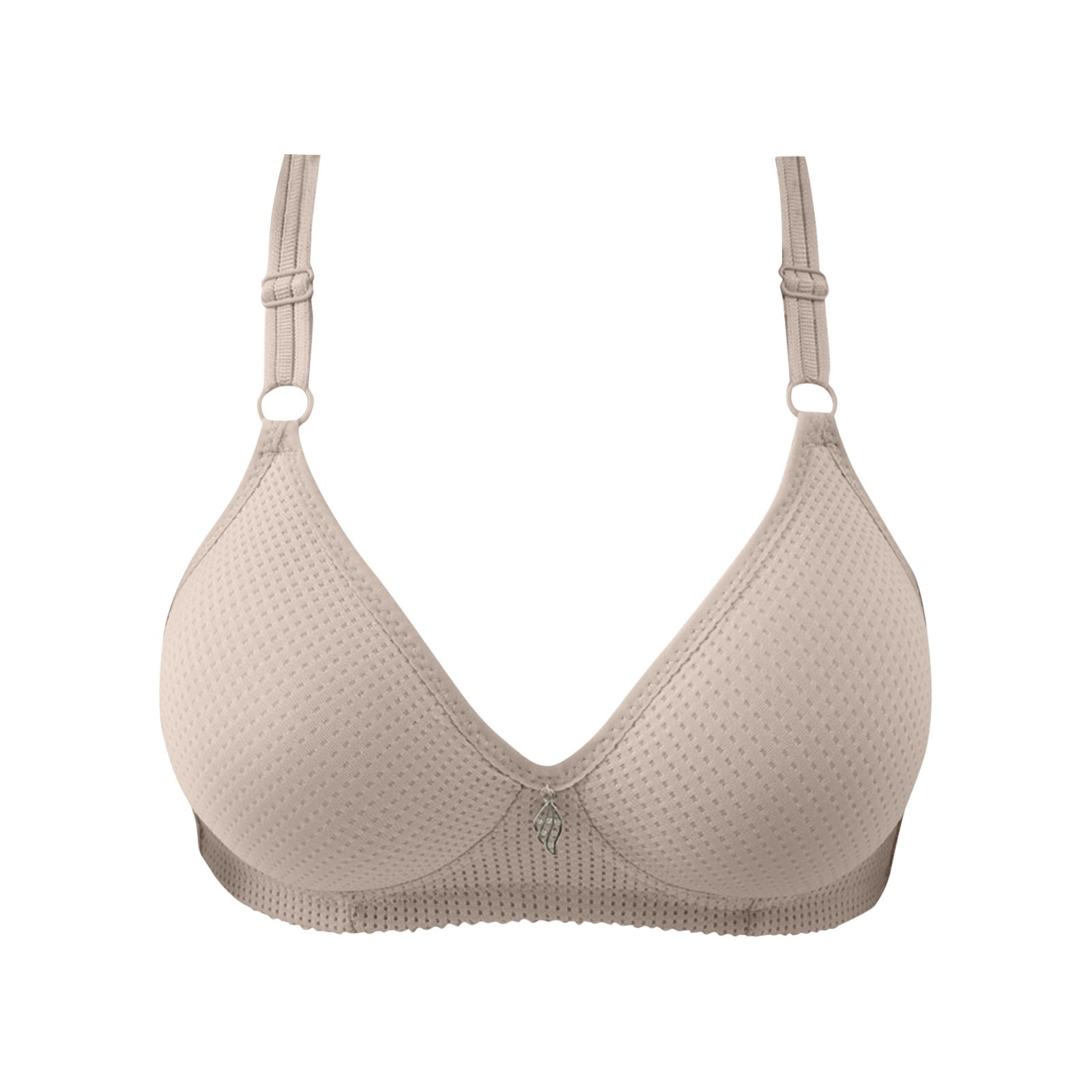 Women and sweet girl soft and comfortable non pushup Bra - Pink - Khapsu