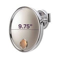 thumbnail image 5 of JERDON Chrome Finish Euro Style Makeup Mirror - 9-Inch Diameter Makeup Mirror with Chrome Wall Mount - 3X Magnification - JD7C, 5 of 5