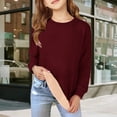 thumbnail image 5 of Mercatoo Fle𝐞ce Sweatshirt for Teen Girls Winter Warm Sherp𝐚 Lined Cotton Crewneck Pullover Ho𝐨dies Unisex 2025 Casual Clothes, 5 of 7
