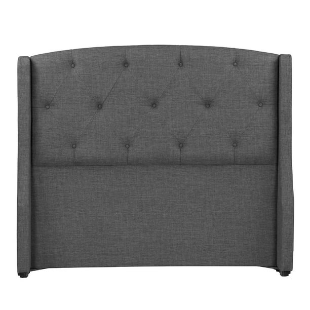 Cabecera Matrimonial DICASA Zefyr Gris Oscuro