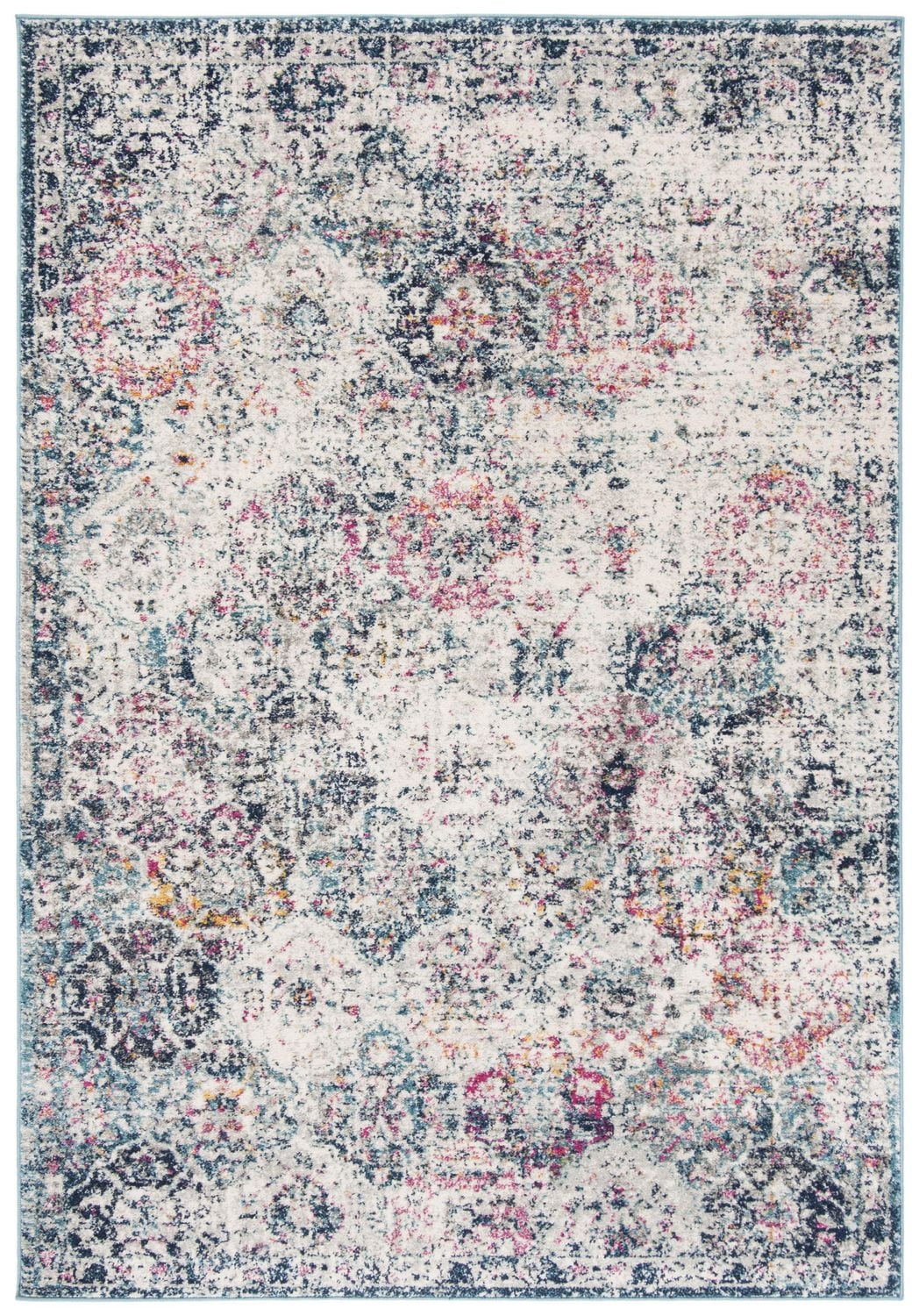 SAFAVIEH Madison Judith Geometric Floral Area Rug