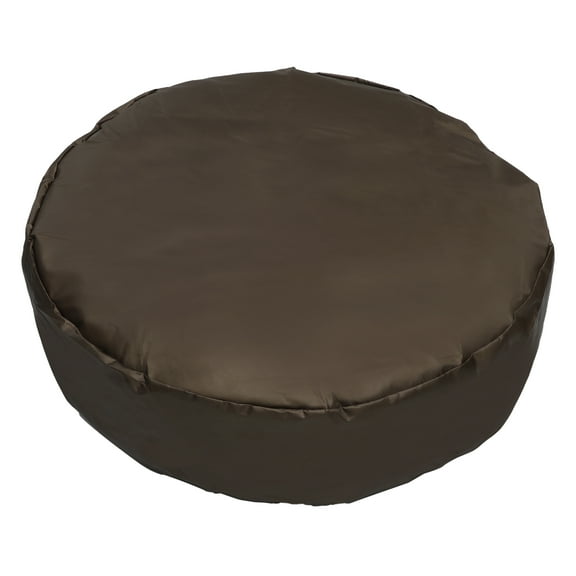 Unique Bargains Tire Cover Tire Totes / Tire Totes for Car / Durable 210D Oxford Fabric 60cm Width 62.5cm Height Fits Tires Tire Diameters 20" to 22" / 1 Pc Brown