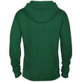 thumbnail image 2 of Casual Garb Fleece Hoodies for Men Heather Heavyweight Full Zip Hoodie Hooded Sweatshirt Forest Medium, 2 of 4