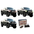 thumbnail image 2 of Flashtech RGB Multi Color LED Halo kit w/ Wifi for 01-04 Ford F-250 Headlight & Fog Lights, 2 of 11