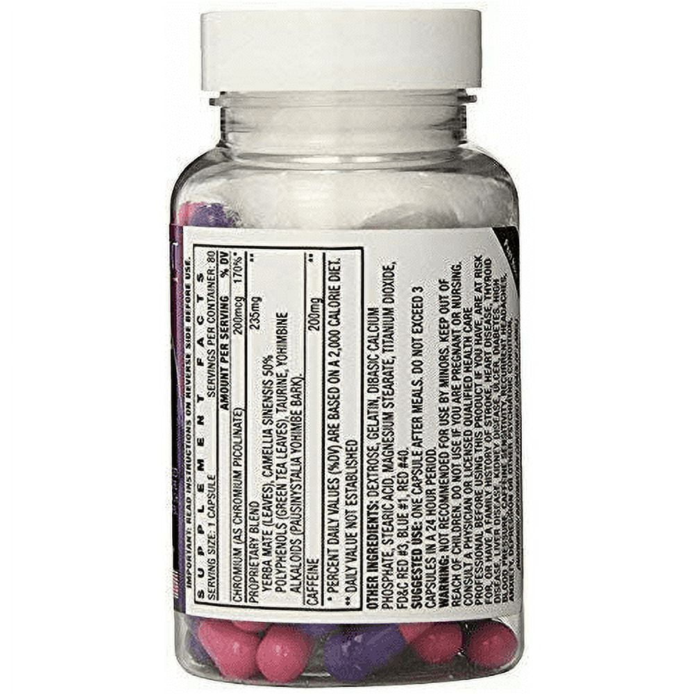 Stacker 3 XPLC Body Fat Burner and Metabolism Boosting 80 capsules Pack of 2