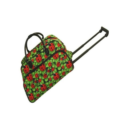 Bag Werks Traveler - World Traveler Iridescent Paisley 21 in. Rolling Duffel Bag