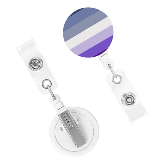 Butch Lesbian Pride Flag Lgbtq Badge Reel Retractable Badge Clip Id Card Name Tags Holder Gifts For Nurse Teacher Office Employees Doctors