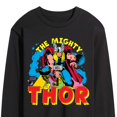 thumbnail image 3 of Marvel Thor - The Mighty - Men's Long Sleeve Graphic T-Shirt, 3 of 5