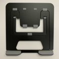 thumbnail image 2 of Inteprter Soporte de computadora portátil Soporte conveniente ajustable Base de enfriamiento antideslizante Soporte de elevación Escritorio de oficina Electrónica Negro, 2 of 6