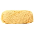 thumbnail image 1 of Xiao Hua 2 ovillos de hilo para tejer a crochet, cintas, tejido grueso (amarillo), 1 of 5