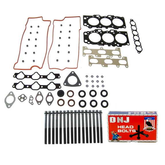 DNJ HGB182 Cylinder Head Gasket Set Fits Cars & Trucks 07-08 Hyundai 2.7L DOHC 24V