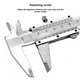 thumbnail image 2 of Calibrador Vernier Ecomeon Herramienta de Medición de Calibre de Micrómetro de Acero al Carbono 0-150 mm, 2 of 6
