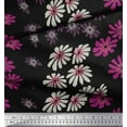 thumbnail image 3 of Soimoi Cotton Poplin Fabric Artistic Flower Print Fabric by Yard 42 Inch Wide, 3 of 3