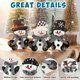 thumbnail image 3 of Centros de Mesa Navideños de Madera Sealmic con Muñeco de Nieve, 3 of 7
