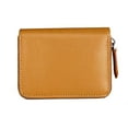 thumbnail image 1 of QualitChoice 1/2/3/5 Coin Purse Short Money Bag Change Mini Wallet for Zipper Rfid Blocking Card Holder Cowhide Big CapacityWomen Business Pouch Brown 1 Pc, 1 of 6