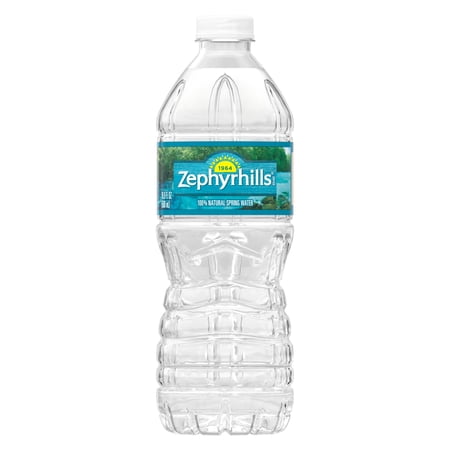 Zephyrhills Florida Spring Water, 16.9 Fl Oz, Single Plastic Bottle