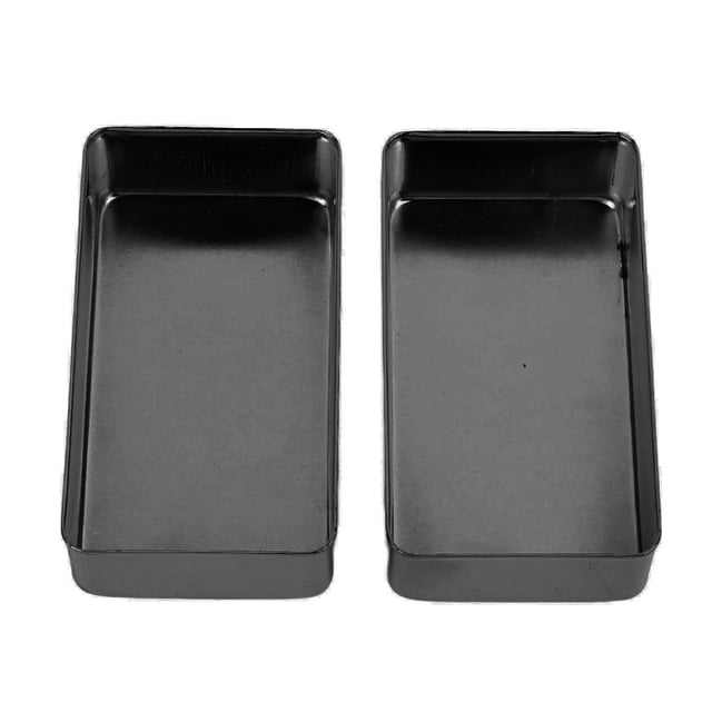 2PCS Electric Guitar Pickup Cover, Closed Pickup Cover Closed Type Guitar Pickup Frame Sealed Double Coil Pickup Brass Enclosure for Most Common Electric Guitars
