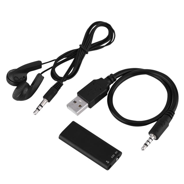 Grabadora de voz con memoria de 8 GB, 192 Kbps, cancelación de ruido, 15 horas de grabación, mini grabadora de audio