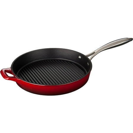 Cast Iron Round Grill Pan - La Cuisine LC 7285 Round 12