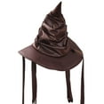 thumbnail image 3 of Sombrero de bruja para cosplay, sombrero de bruja de mago de Halloween, sombrero de bruja de Halloween, sombrero de mago de Halloween, ingeniería de precisión, 3 of 9