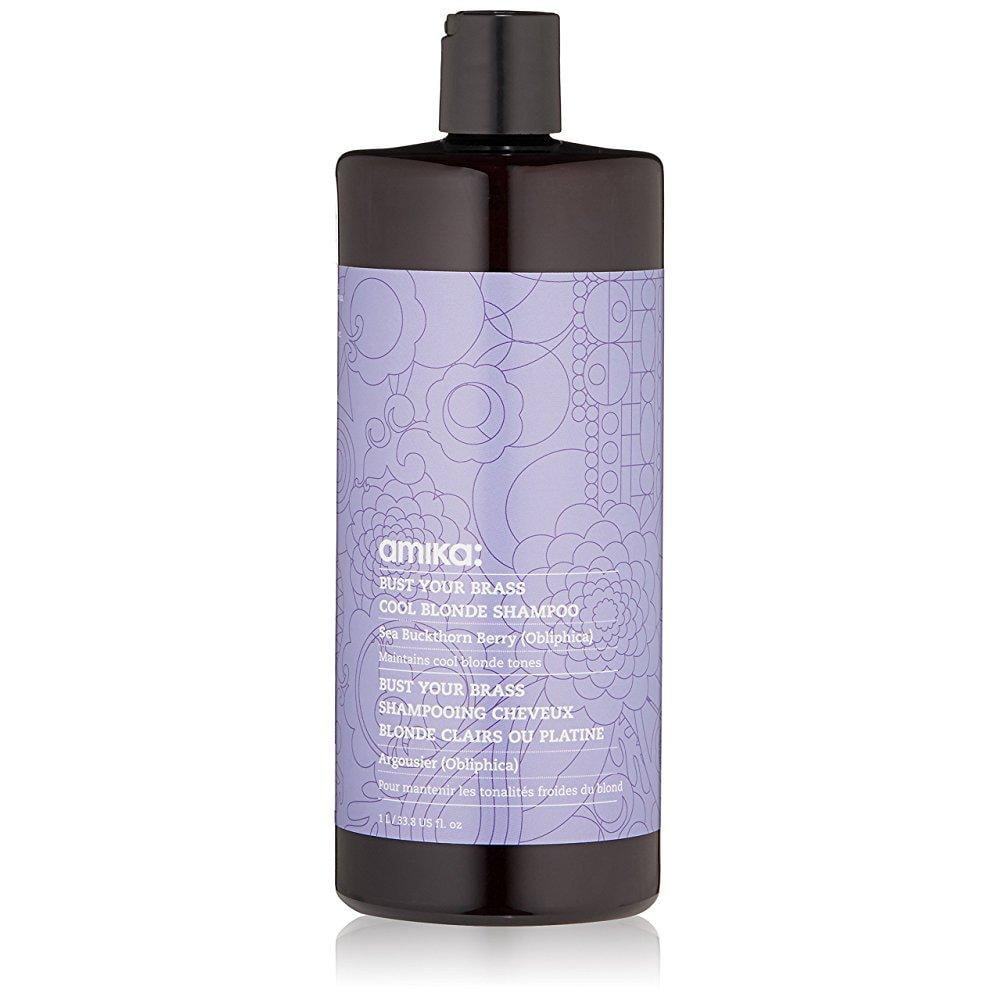 Amika amika bust your brass shampoo, 33.8 fl. oz.