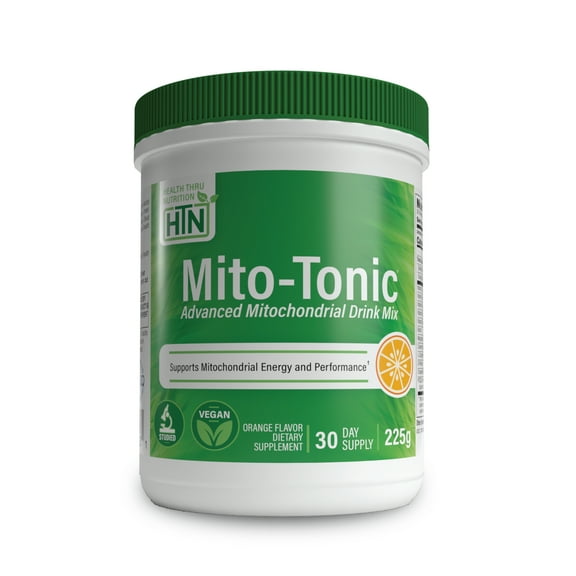 Mito-Tonic Advanced Mitochondrial Drink Mix - Cellular Energy & Cardiac Function Support (30 Servings) by Health Thru Nutrition