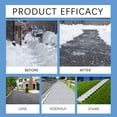 thumbnail image 6 of Quick-Acting Melts Ice Fast,Choose 2/3/5 Bag Packs,Pet-Friendly Concrete De-icing Salt, Safe for Driveways and Sidewalks, 6 of 11