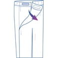 thumbnail image 4 of Pantalones adaptables Ovidis para personas mayores con apertura lateral en silla de ruedas, 4 of 6