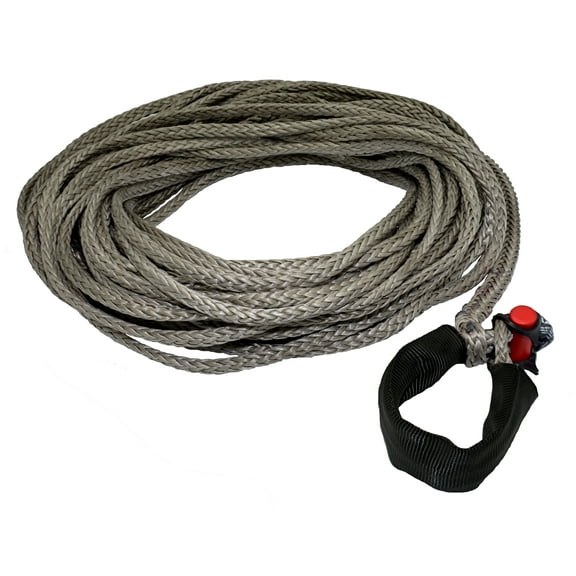 5/16" x 100' LockJaw Synthetic Winch Line Extension w/ Integrated Shackle 4,400 lbs WLL