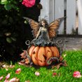 thumbnail image 5 of XGFHYJEH Halloween Wings Witch Pumpkin Decorations, Halloween Indoor Outdoor Decor, Halloween Decoration Ornament for Home Outside Yard Lawn Garden Party, 5 of 5