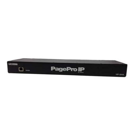 4 Zones 1 Way 8 Ip Zones PagePro IP Sip Based Paging Server, Black