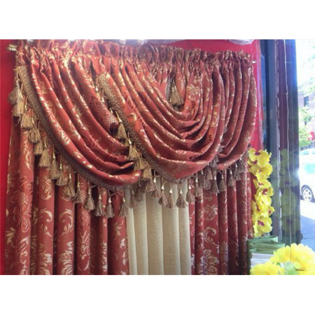 Empire Home Traditional Jacquard Olivia Window Curtain Panel Drapery- NEW ARRIVAL - ( 95