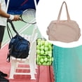 thumbnail image 4 of Bolsa de tenis, bolso deportivo, bolso de noche, bolso de fin de semana, organizador espacioso, portátil Rosa, 4 of 6