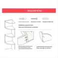 thumbnail image 3 of Corner Shelf Corner Punching-Free Corner Bookshelf, 3 of 5