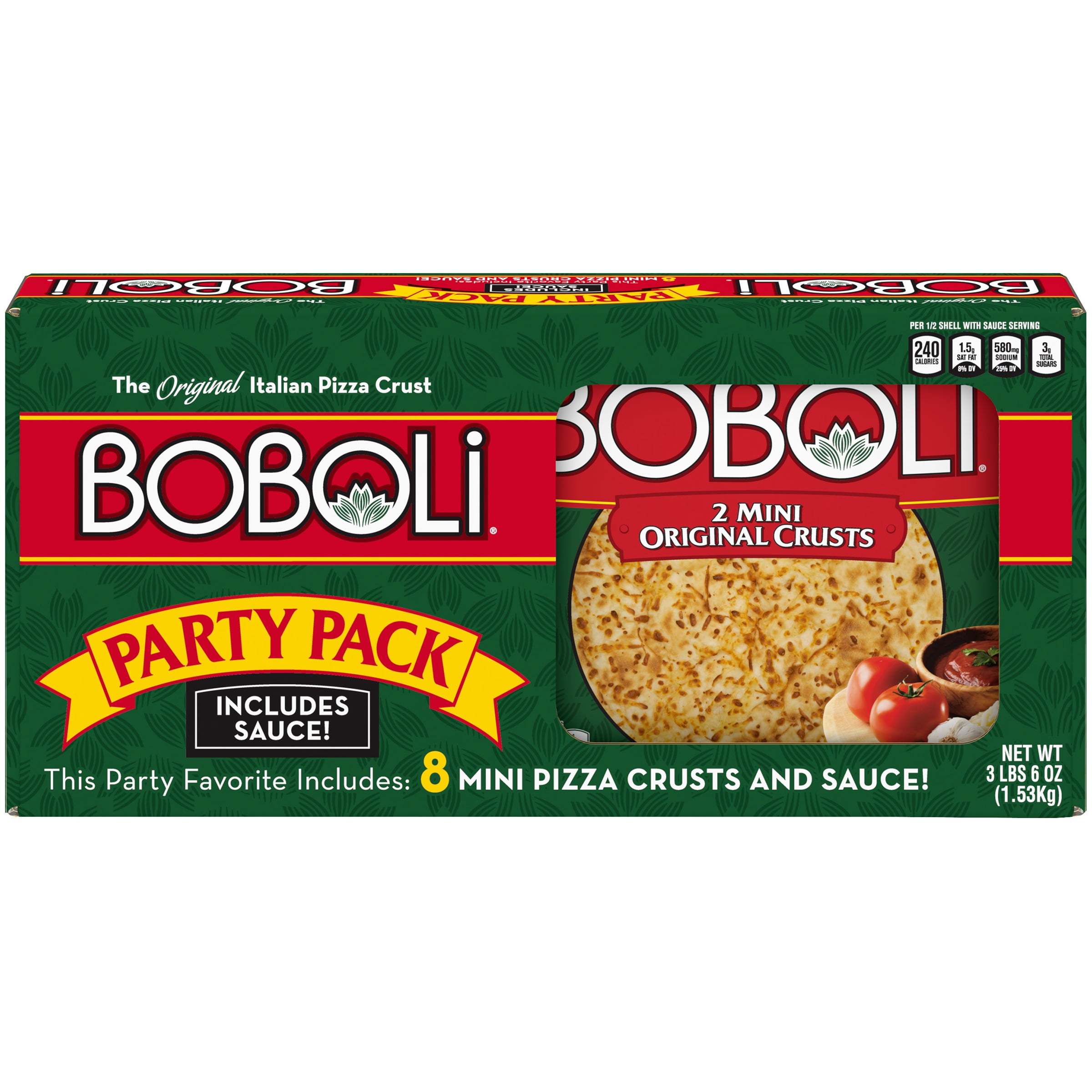 Bimbo Bakeries Boboli  Mini Pizza Crusts, 8 ea