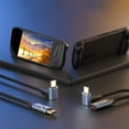 thumbnail image 3 of Cable de extensión C de 90 Grados 4K 60Hz admite Tipo PD100W, 3 of 7